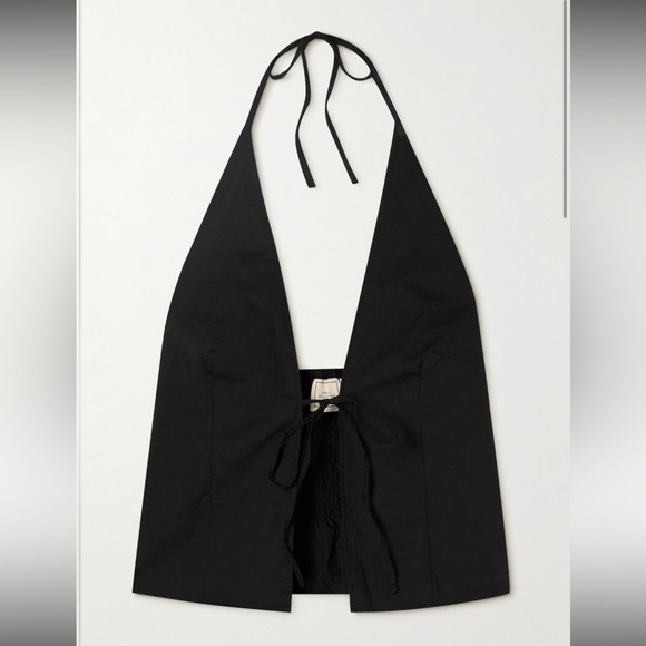 Deiji studios Black Halter Top - Picture 1 of 3